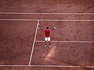 Novak Djokovi vítzí ve finále Roland Garros a pipisuje si svj devatenáctý...