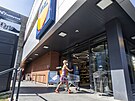 V Olomouci nedávno otevel tvrtý supermarket Lidl (na snímku nová prodejna v...