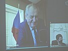 Prezident Milo Zeman vypovídá u Mstského soudu v Praze (16. 6. 2021)