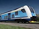 Elektrick vlakov soupravy RegioPanter budou nasazen na pmou linku Plze -...