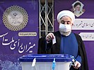 V Íránu volí nového prezidenta. Na snímku je souasná hlava státu Hasan Rúhání....