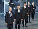 Pedstavitelé lenských stát NATO na summitu v Bruselu (14. ervna 2021)
