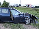 Pi úterní tragické nehod u Svatého Kíe narazil mladý idi BMW zezadu do...