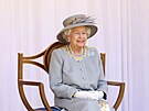 Královna Albta II. na letní oslav svých narozenin (Windsor, 12. ervna 2021)