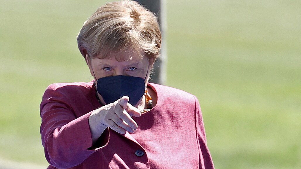 Německá kancléřka Angela Merkelová (14. června 2021)