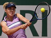 Linda Nosková v juniorském finále Roland Garros