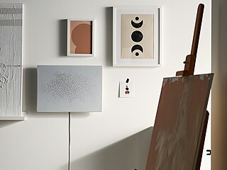 Reprosoustava v obrazovém rámu Ikea Symfonisk