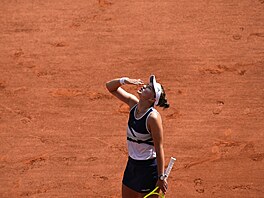 �eská tenistka Barbora Krej�íková posílá po senza�ním vít�zství na Roland...