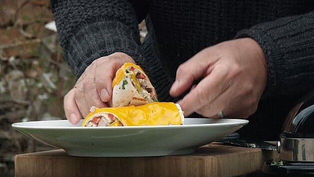 Okamžik pravdy. Takto by měla tortilla vypadat v řezu.