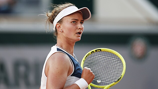 Barbora Krejčíková v semifinále Roland Garros