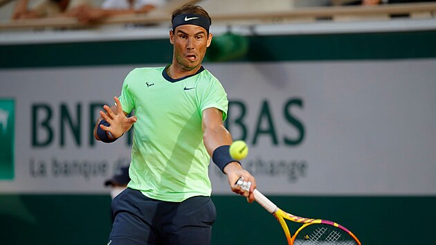 Rafael Nadal bhem semifinle Roland Garros