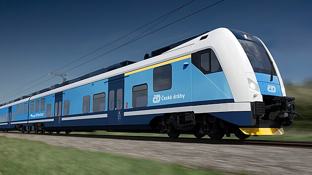 Elektrické vlakové soupravy RegioPanter budou nasazené na přímou linku Plzeň - Karlovy Vary nejpozději v polovině prosince. Jejich výrobu a schválení do provozu zpozdil covid. (11. června 2021)