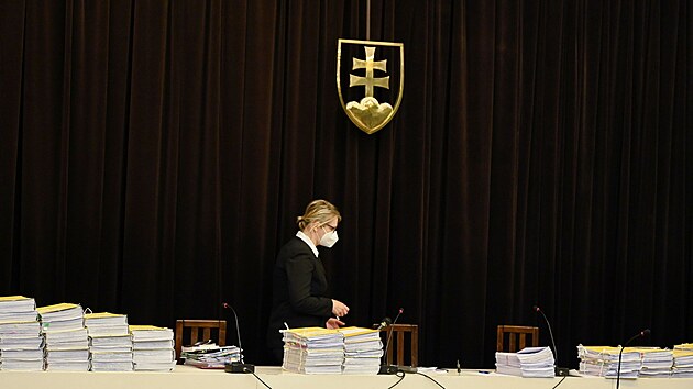 Slovenský Nejvyšší soud znovu projednává vraždu novináře Jána Kuciaka a jeho snoubenky Martiny Kušnírové. (15. června 2021)