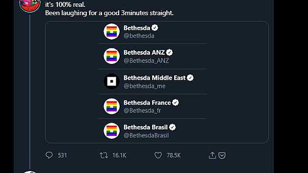 LGBT pride podle Bethesdy