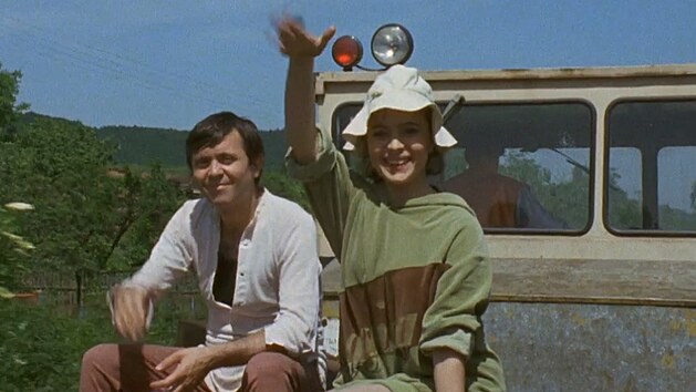 Drezína MUV 69 si zahrála i ve filmu Svatební cesta do Jiljí.