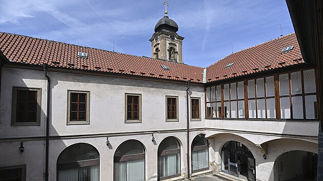 Dům pážat na Hradčanech v Praze, kde bude sídlit Muzeum paměti XX. století. V domě vzniknou výstavní prostory, sál pro přednášky, knihovna nebo místnost pro nahrávání svědectví pamětníků. (15. června 2021)