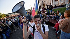 Protesty v Maďarsku (14. června 2021)
