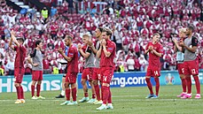 Dántí fotbalisté smutní po poráce 1:2 s Belgií, jejich postup na Euru se...