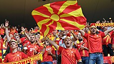 Fanouci Severní Makedonie se tí na historicky první zápas na mistrovství...