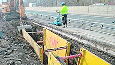 Strakonická dostane pruh navíc smrem do centra.