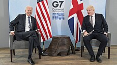 Prezident Joe Biden a britský premiér Boris Johnson během bilaterálního setkání... | na serveru Lidovky.cz | aktuální zprávy