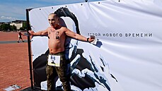 Demonstrace za osvobození Alexeje Navalného v �enev� (15. �ervna 2021)