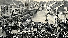 Když 17. června 1928 zavítal prezident T.G. Masaryk na Horácko, v Bystřici nad...