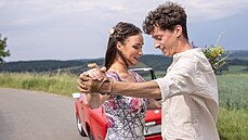 Adriana Ma�ková a Jan Cina