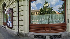 Kavárna beseda v Plzni je po velké rekonstrukci v roce 2019 opět uzavřena. (7....