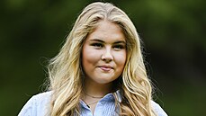 Nizozemská princezna Amalia (Haag, 17. ervence 2020)