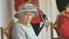 Královna Albta II. na letní oslav svých narozenin (Windsor, 12. ervna 2021)