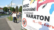 Okovací maraton ve stedoeských Dobichovicích. (11. ervna 2021)