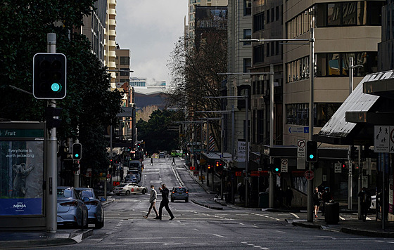 Ulice jinak runého Sydney opt osiely. Píinou nového lockdownu v nkolika...