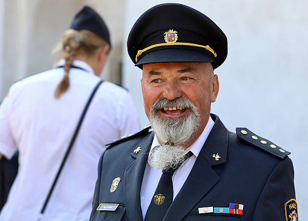 Jií Kubec, starosta Sboru dobrovolných hasi Cheb Háje.