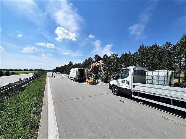 Uzavření popraskané D35 zahltilo Olomoucko a Přerovsko kolonami aut