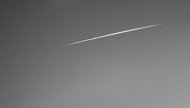 Nad jihozápadem Čech prolétl meteoroid, sto kilometrů zvládl za 11 sekund