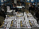 Hongkongský prodemokratický deník Apple Daily oznámil ukonení innosti. (23....