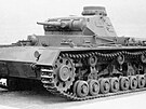 Panzer III Ausf. D s listovými pruinami