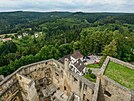 Výhled z hradu Landtejn