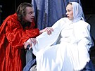 Rostislav Marek a Petra Hebíková v Shakespearov he Nco za nco (2021)