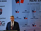 Ministr obrany Lubomr Metnar na konferenci Nae bezpenost nen samozejmost