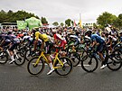 Jezdci bhem tetí etapy Tour de France.