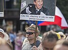 Milion chvilek pro demokracii uspoádal dalí demonstraci na praském...