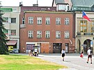 Historická budova .p. 10 v sousedství zlínské radnice (erven 2021)