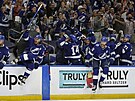Hokejisté Tampy slaví postup do finále Stanley Cupu