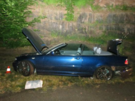 Nehoda vozu BMW v Suchovricch (19. 6. 2021)