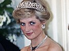 Princezna Diana na recepci prezidenta NSR Richarda von Weizsackera (Bonn, 2....