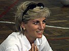 Princezna Diana na návtv Bosny a Hercegoviny (Zenica, 9. srpna 1997)