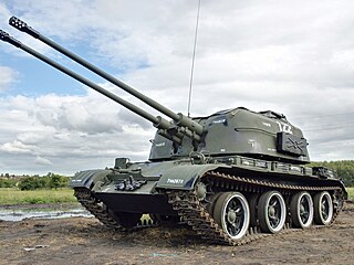ZSU-57-2 byl protiletadlový tank, který ČSLA nezavedla do výzbroje, protože byl...