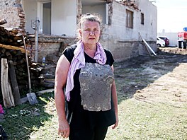 Dagmar žije v domě v Hruškách 53 let. Dům byl po rodičích, ona jako jejich...